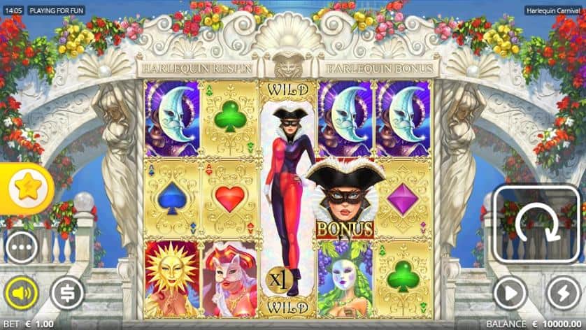 Harlequin Carnival zynzzplay